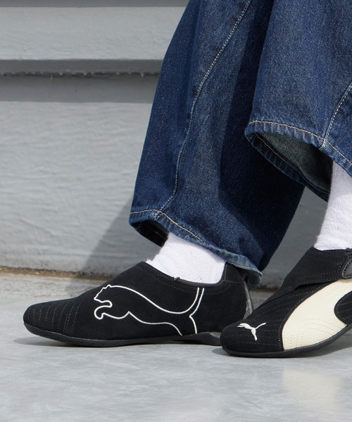 PUMA(プーマ)の「PUMA/プーマ SLIPCAT スピードキャット スニーカー レディース ブランドロゴ ロープロファイルスニーカー 秋 秋服 2026年秋冬(スニーカー・レディース・ブラック/アイボリー・23/23.5/24/24.5/25)」の18枚目の写真