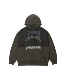 AJOBYAJO（アジョバイアジョ）の「[PBA] Arch Logo Washed Layered Hoodie [CHARCOAL]（パーカー）」