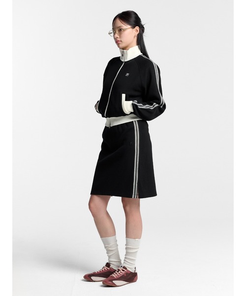 FILA(フィラ)の「1911 HERITAGE Knit Track Zip(その他アウター・レディース・ダークブルー/アイボリー/ダークブラウン/ブラック・XS/S/M/L)」の7枚目の写真