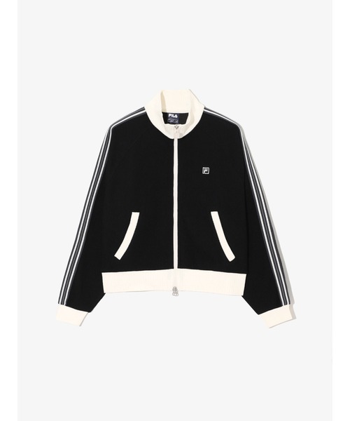 FILA(フィラ)の「1911 HERITAGE Knit Track Zip(その他アウター・レディース・ダークブルー/アイボリー/ダークブラウン/ブラック・XS/S/M/L)」の9枚目の写真