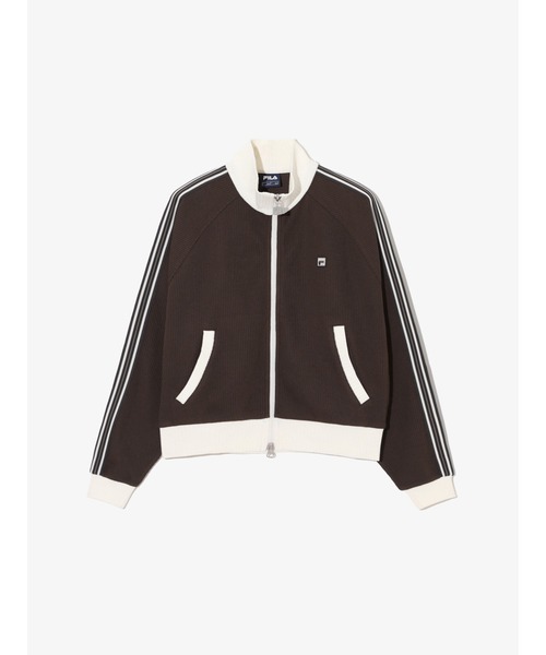 FILA(フィラ)の「1911 HERITAGE Knit Track Zip(その他アウター・レディース・ダークブルー/アイボリー/ダークブラウン/ブラック・XS/S/M/L)」の20枚目の写真