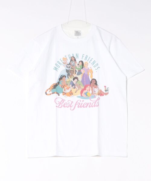 Disney(ディズニー)の「【 Disney 】 ディズニー プリントTシャツ シリーズB 26S4(Tシャツ/カットソー・レディース・ホワイト/パープル系その他/ライトホワイト/パープル系その他2/ライトピンク/ストーン/パープル系その他3・LARGE/X-LARGE/MEDIUM)」の3枚目の写真