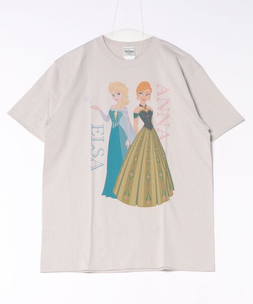 Disney(ディズニー)の「【 Disney 】 ディズニー プリントTシャツ シリーズB 26S4(Tシャツ/カットソー・レディース・ホワイト/パープル系その他/ライトホワイト/パープル系その他2/ライトピンク/ストーン/パープル系その他3・LARGE/X-LARGE/MEDIUM)」の1枚目の写真