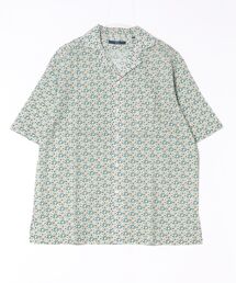 ★g-stage★総柄シャツオープンカラー半袖シャツ ジ-ステ-ジ