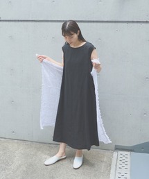 yuni | 40/1 Linen one-piece(ワンピース)