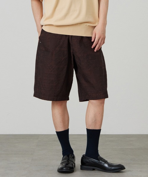 Lee(リー)の「Lee/リー FLeeasy SHORTS / イージーショートパンツ(その他パンツ・メンズ・インディゴブルー/ストライプ/ネイビー/ブラウン/チャコール・FREE)」の3枚目の写真