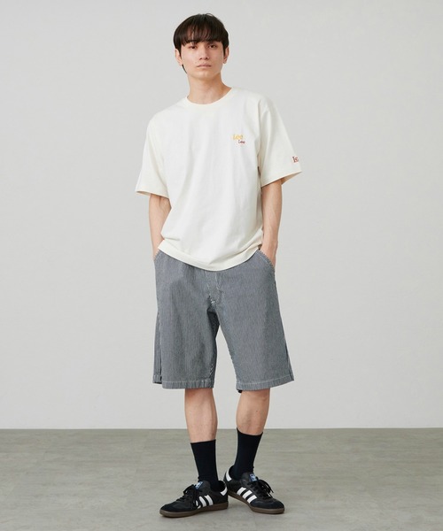 Lee(リー)の「Lee/リー FLeeasy SHORTS / イージーショートパンツ(その他パンツ・メンズ・インディゴブルー/ストライプ/ネイビー/ブラウン/チャコール・FREE)」の5枚目の写真