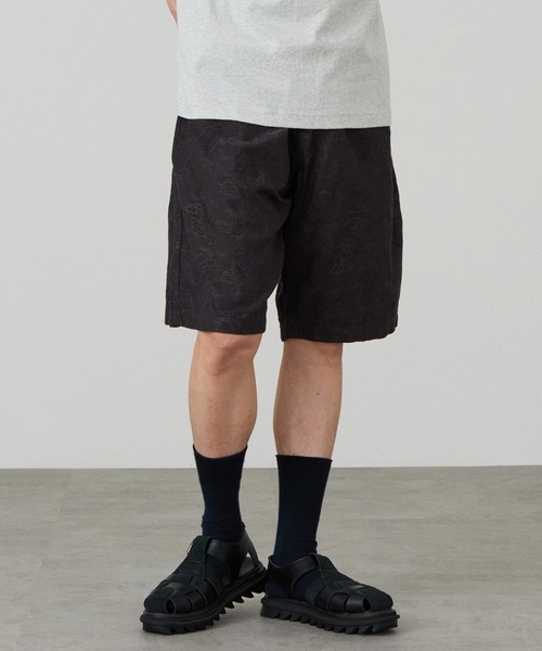Lee(リー)の「Lee/リー FLeeasy SHORTS / イージーショートパンツ(その他パンツ・メンズ・インディゴブルー/ストライプ/ネイビー/ブラウン/チャコール・FREE)」の2枚目の写真