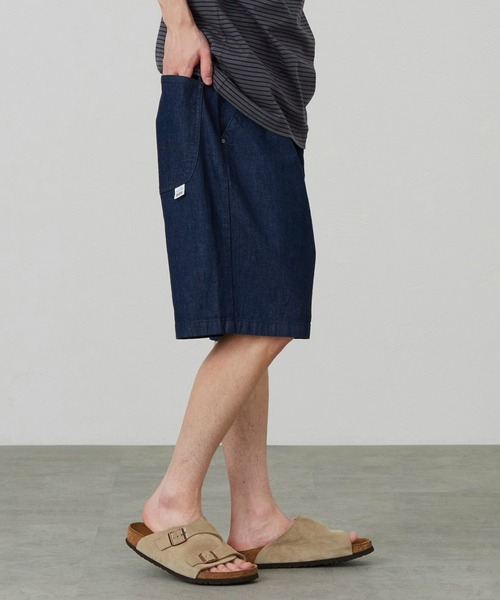 Lee(リー)の「Lee/リー FLeeasy SHORTS / イージーショートパンツ(その他パンツ・メンズ・インディゴブルー/ストライプ/ネイビー/ブラウン/チャコール・FREE)」の8枚目の写真