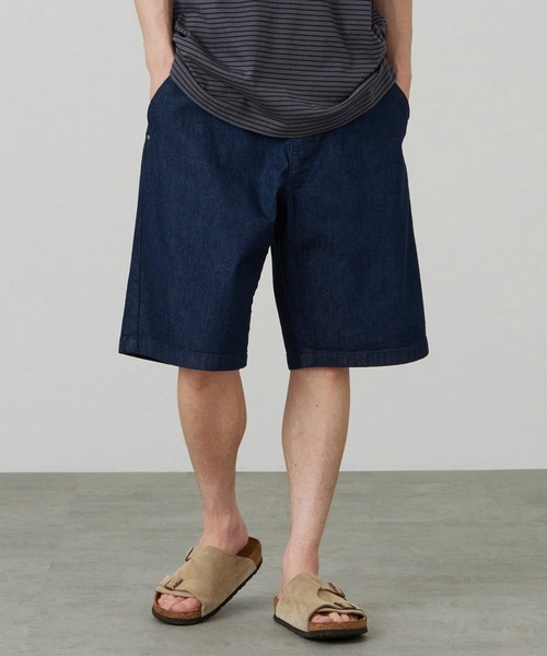 Lee(リー)の「Lee/リー FLeeasy SHORTS / イージーショートパンツ(その他パンツ・メンズ・インディゴブルー/ストライプ/ネイビー/ブラウン/チャコール・FREE)」の19枚目の写真