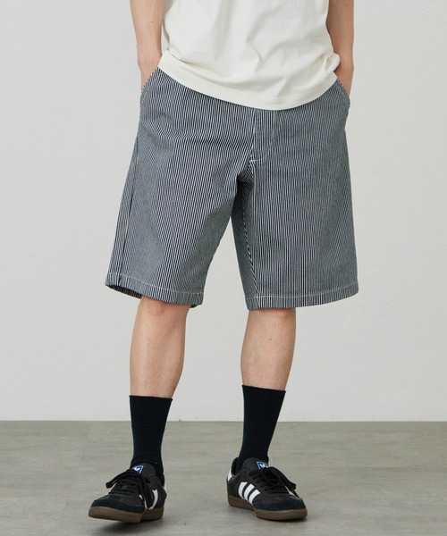 Lee(リー)の「Lee/リー FLeeasy SHORTS / イージーショートパンツ(その他パンツ・メンズ・インディゴブルー/ストライプ/ネイビー/ブラウン/チャコール・FREE)」の20枚目の写真