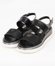 BARCLAY（バークレー）ラメメッシュスポーツサンダル