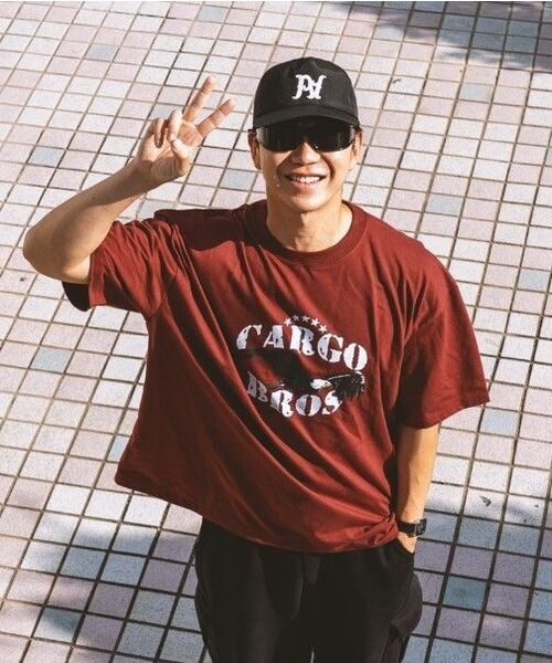 CARGOBROS(カーゴブロス)の「(ビッグサイズ) アメリカンヴィンテージ イーグル 半袖Tシャツ (ホワイト)(Tシャツ/カットソー・メンズ・その他・FREE)」の14枚目の写真