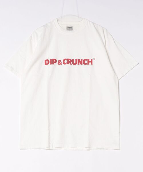 HOUSTON(ヒューストン)の「HOUSTON USED加工プリントTシャツ(DIP&CRUNCH)(Tシャツ/カットソー・メンズ・ブラック/ターコイズブルー/ブラウン/ホワイト・XX-LARGE/X-LARGE/LARGE/MEDIUM)」の5枚目の写真