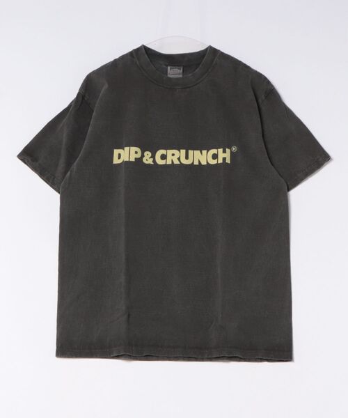 HOUSTON(ヒューストン)の「HOUSTON USED加工プリントTシャツ(DIP&CRUNCH)(Tシャツ/カットソー・メンズ・ブラック/ターコイズブルー/ブラウン/ホワイト・XX-LARGE/X-LARGE/LARGE/MEDIUM)」の6枚目の写真