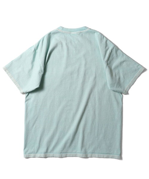 HOUSTON(ヒューストン)の「HOUSTON USED加工プリントTシャツ(DIP&CRUNCH)(Tシャツ/カットソー・メンズ・ブラック/ターコイズブルー/ブラウン/ホワイト・XX-LARGE/X-LARGE/LARGE/MEDIUM)」の10枚目の写真