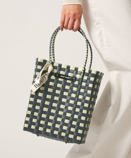 ODETTE E ODILE(オデットエオディール)の「【一部別注】<HEART MADE> Avery Tote(トートバッグ・レディース・グレー系/ロイヤルブルー/その他1/レッド/ダークブラウン・FREE)」の1枚目の写真