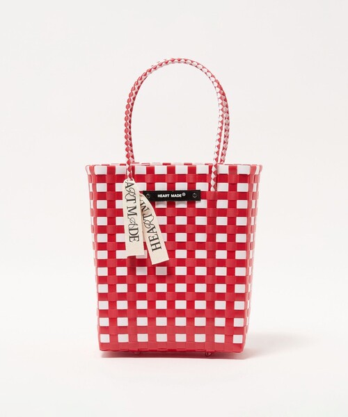 ODETTE E ODILE(オデットエオディール)の「【一部別注】<HEART MADE> Avery Tote(トートバッグ・レディース・グレー系/ロイヤルブルー/その他1/レッド/ダークブラウン・FREE)」の4枚目の写真