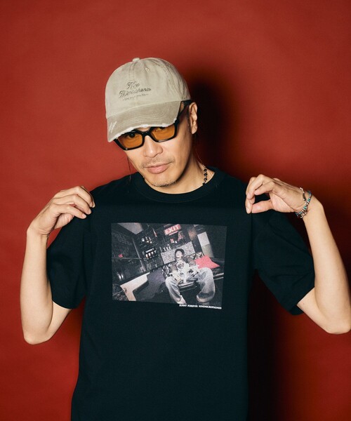 NineMicrophones(ナインマイクロフォンズ)の「SUNNY TEE(Tシャツ/カットソー・メンズ・ブラック/ホワイト・MEDIUM/SMALL/XX-LARGE/X-LARGE/LARGE)」の18枚目の写真