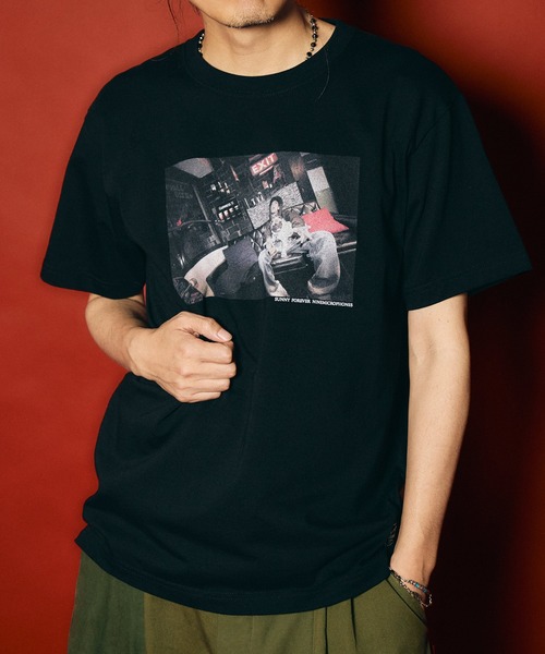 NineMicrophones(ナインマイクロフォンズ)の「SUNNY TEE(Tシャツ/カットソー・メンズ・ブラック/ホワイト・MEDIUM/SMALL/XX-LARGE/X-LARGE/LARGE)」の2枚目の写真