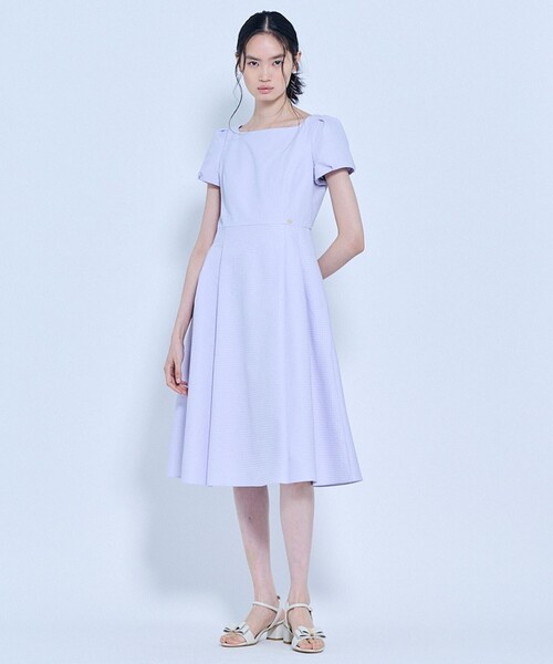 TOCCA(トッカ)の「MELLOW PUFF ドレス(ワンピース・レディース・ネイビー系/ライラック系・00/0/2/4/6)」の12枚目の写真