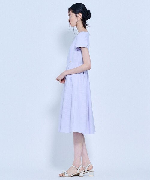 TOCCA(トッカ)の「MELLOW PUFF ドレス(ワンピース・レディース・ネイビー系/ライラック系・00/0/2/4/6)」の14枚目の写真
