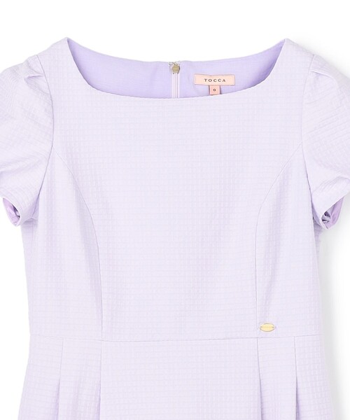 TOCCA(トッカ)の「MELLOW PUFF ドレス(ワンピース・レディース・ネイビー系/ライラック系・00/0/2/4/6)」の19枚目の写真