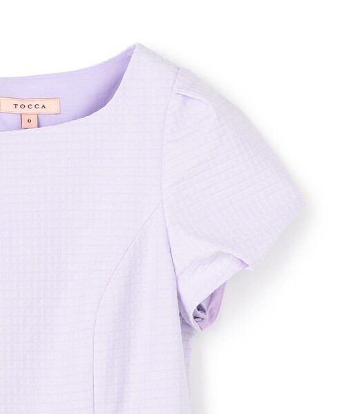TOCCA(トッカ)の「MELLOW PUFF ドレス(ワンピース・レディース・ネイビー系/ライラック系・00/0/2/4/6)」の20枚目の写真