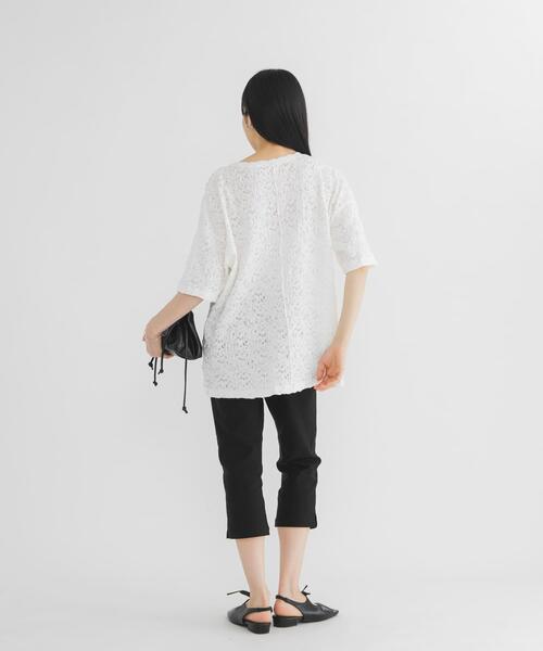 KBF（ケイビーエフ）の「ランダムシャーリングBIGTEE（Tシャツ/カットソー・レディース・グリーン系その他/アイボリー・ONE）」の6枚目の写真