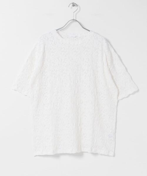 KBF（ケイビーエフ）の「ランダムシャーリングBIGTEE（Tシャツ/カットソー・レディース・グリーン系その他/アイボリー・ONE）」の7枚目の写真