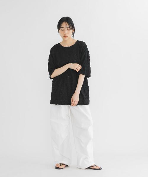 KBF（ケイビーエフ）の「ランダムシャーリングBIGTEE（Tシャツ/カットソー・レディース・グリーン系その他/アイボリー・ONE）」の12枚目の写真