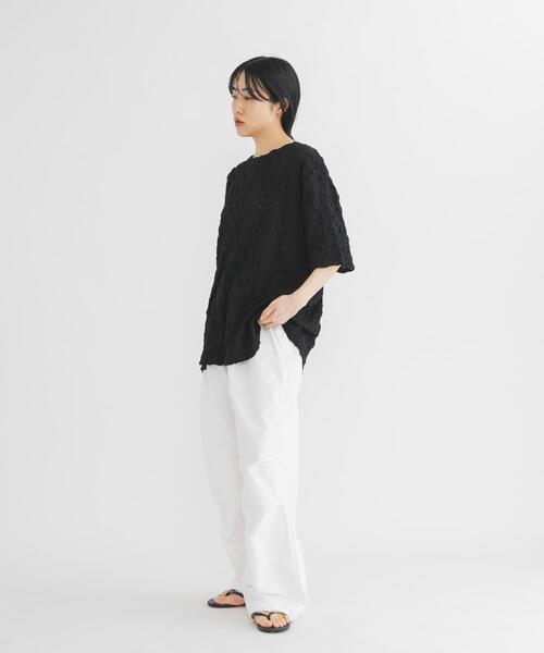 KBF（ケイビーエフ）の「ランダムシャーリングBIGTEE（Tシャツ/カットソー・レディース・グリーン系その他/アイボリー・ONE）」の13枚目の写真