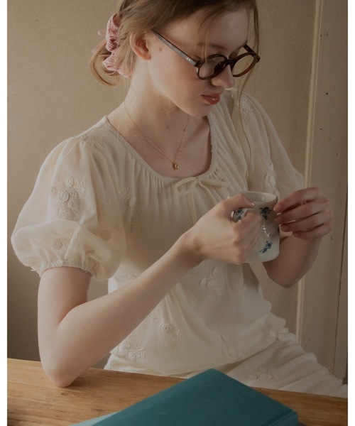 JUMELLE(ジュメロ)の「Hラインドレス(ワンピース・レディース・アイボリー・FREE)」の16枚目の写真