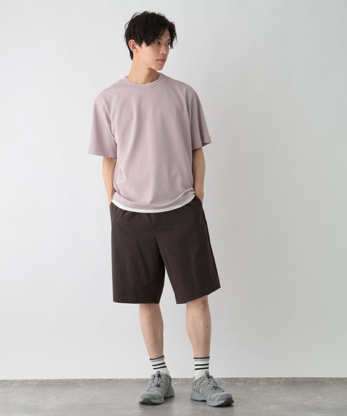 GLOBAL WORK(グローバルワーク)の「サラサラカイテキDRYレイヤー/671511(Tシャツ/カットソー・メンズ・ブルー系その他4/ライトグレー/ブラウン系その他7/ネイビー/フューシャピンク・MEDIUM/LARGE/X-LARGE/SMALL)」の7枚目の写真