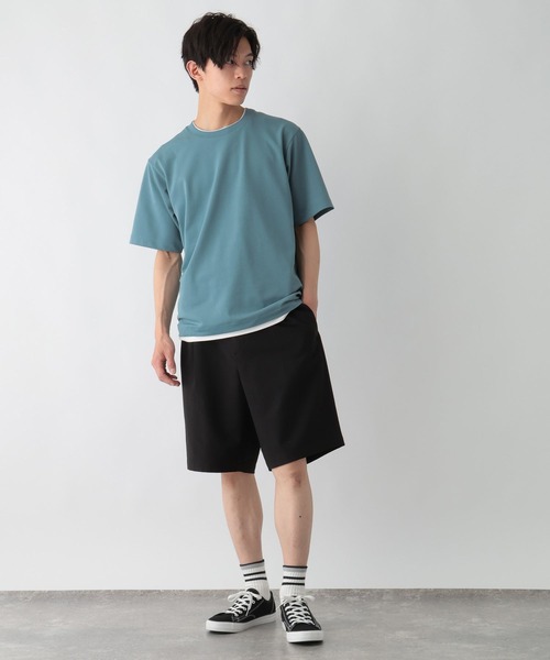 GLOBAL WORK(グローバルワーク)の「サラサラカイテキDRYレイヤー/671511(Tシャツ/カットソー・メンズ・ブルー系その他4/ライトグレー/ブラウン系その他7/ネイビー/フューシャピンク・MEDIUM/LARGE/X-LARGE/SMALL)」の21枚目の写真