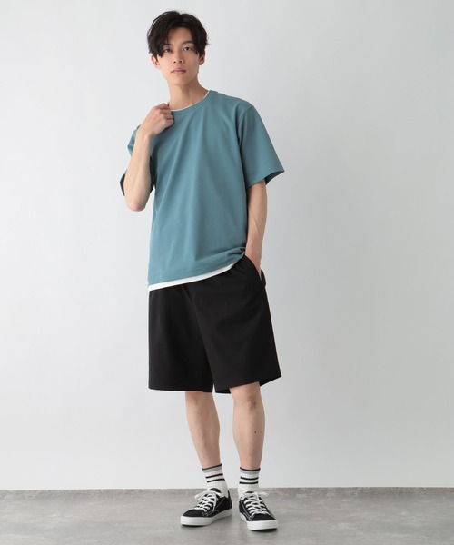 GLOBAL WORK(グローバルワーク)の「サラサラカイテキDRYレイヤー/671511(Tシャツ/カットソー・メンズ・ブルー系その他4/ライトグレー/ブラウン系その他7/ネイビー/フューシャピンク・MEDIUM/LARGE/X-LARGE/SMALL)」の20枚目の写真