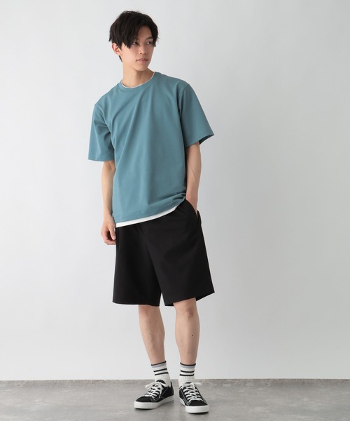 GLOBAL WORK(グローバルワーク)の「サラサラカイテキDRYレイヤー/671511(Tシャツ/カットソー・メンズ・ブルー系その他4/ライトグレー/ブラウン系その他7/ネイビー/フューシャピンク・MEDIUM/LARGE/X-LARGE/SMALL)」の19枚目の写真