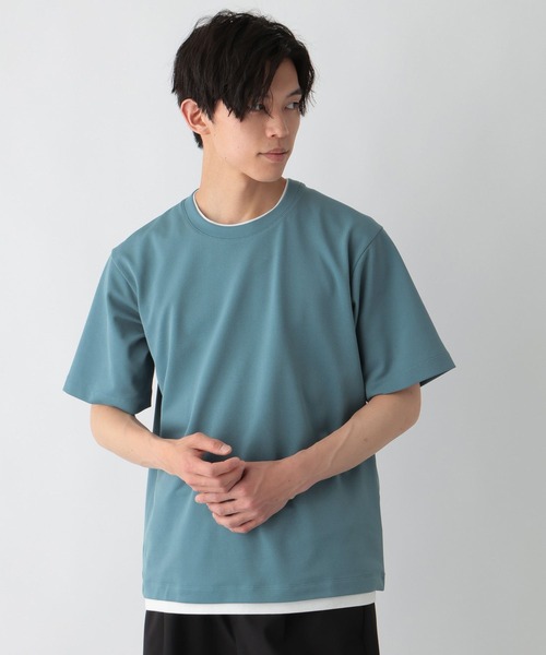 GLOBAL WORK(グローバルワーク)の「サラサラカイテキDRYレイヤー/671511(Tシャツ/カットソー・メンズ・ブルー系その他4/ライトグレー/ブラウン系その他7/ネイビー/フューシャピンク・MEDIUM/LARGE/X-LARGE/SMALL)」の18枚目の写真