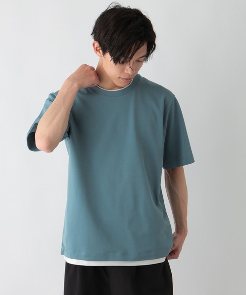 GLOBAL WORK(グローバルワーク)の「サラサラカイテキDRYレイヤー/671511(Tシャツ/カットソー・メンズ・ブルー系その他4/ライトグレー/ブラウン系その他7/ネイビー/フューシャピンク・MEDIUM/LARGE/X-LARGE/SMALL)」の17枚目の写真