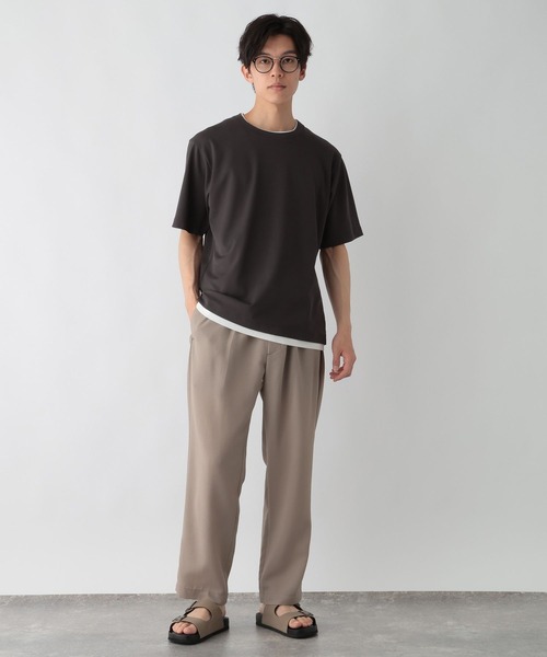 GLOBAL WORK(グローバルワーク)の「サラサラカイテキDRYレイヤー/671511(Tシャツ/カットソー・メンズ・ブルー系その他4/ライトグレー/ブラウン系その他7/ネイビー/フューシャピンク・MEDIUM/LARGE/X-LARGE/SMALL)」の8枚目の写真