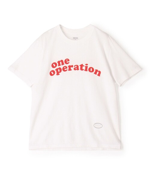 TANGTANG(タンタン)の「TANGTANG ONE OPE T-3265 コットン プルオーバー(Tシャツ/カットソー・レディース・ホワイト系その他・S)」の1枚目の写真