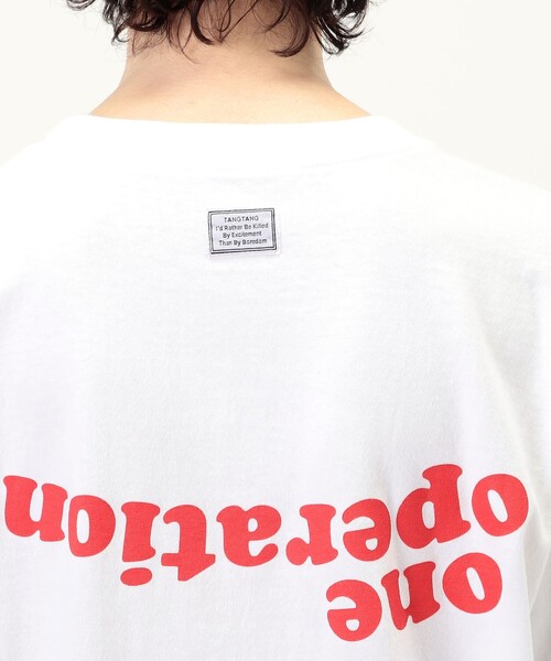TANGTANG(タンタン)の「TANGTANG ONE OPE T-3265 コットン プルオーバー(Tシャツ/カットソー・レディース・ホワイト系その他・S)」の9枚目の写真
