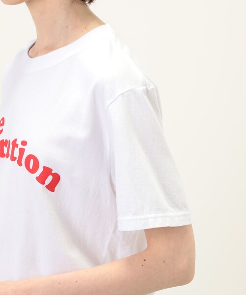 TANGTANG(タンタン)の「TANGTANG ONE OPE T-3265 コットン プルオーバー(Tシャツ/カットソー・レディース・ホワイト系その他・S)」の2枚目の写真