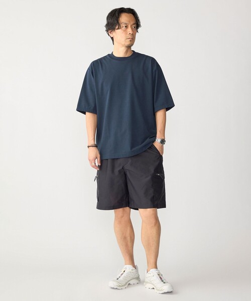 SHIPS(シップス)の「THYARD: COOLMAX(R) クルーネック Tシャツ(Tシャツ/カットソー・メンズ・ブラック/ネイビー/グレー/ホワイト・2/3/4)」の7枚目の写真
