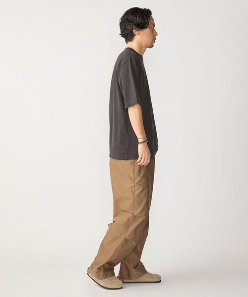 SHIPS(シップス)の「THYARD: COOLMAX(R) クルーネック Tシャツ(Tシャツ/カットソー・メンズ・ブラック/ネイビー/グレー/ホワイト・2/3/4)」の9枚目の写真