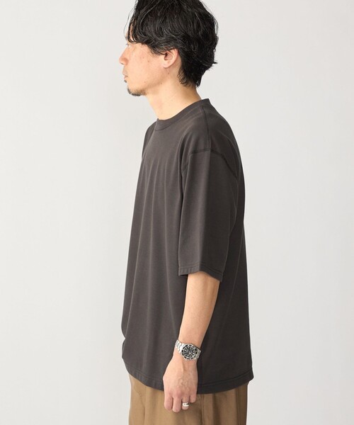 SHIPS(シップス)の「THYARD: COOLMAX(R) クルーネック Tシャツ(Tシャツ/カットソー・メンズ・ブラック/ネイビー/グレー/ホワイト・2/3/4)」の15枚目の写真