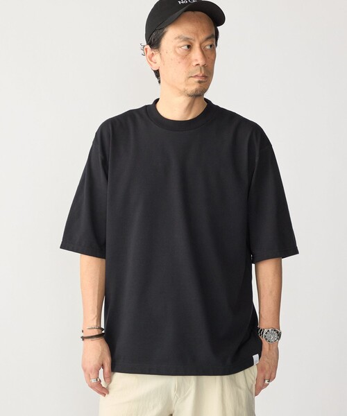 SHIPS(シップス)の「THYARD: COOLMAX(R) クルーネック Tシャツ(Tシャツ/カットソー・メンズ・ブラック/ネイビー/グレー/ホワイト・2/3/4)」の17枚目の写真