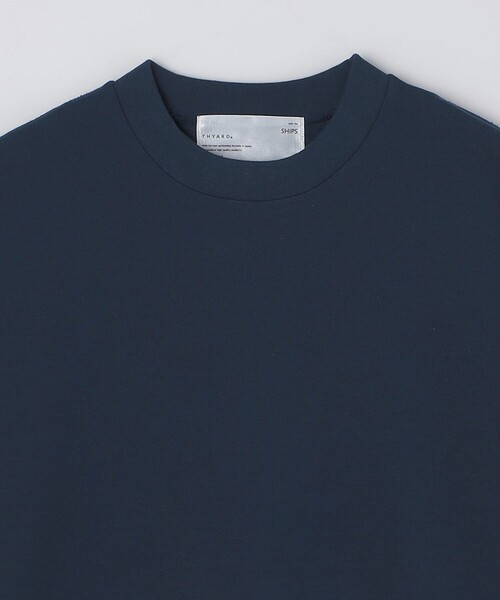 SHIPS(シップス)の「THYARD: COOLMAX(R) クルーネック Tシャツ(Tシャツ/カットソー・メンズ・ブラック/ネイビー/グレー/ホワイト・2/3/4)」の21枚目の写真