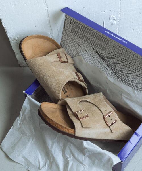 BIRKENSTOCK(ビルケンシュトック)の「BIRKENSTOCK ZURICH (NARROW)(サンダル・メンズ・ベージュ・41/43/44/42/40)」の1枚目の写真