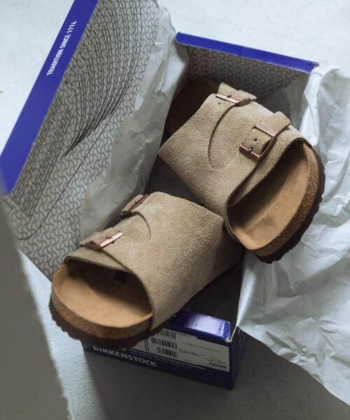 BIRKENSTOCK(ビルケンシュトック)の「BIRKENSTOCK ZURICH (NARROW)(サンダル・メンズ・ベージュ・41/43/44/42/40)」の2枚目の写真